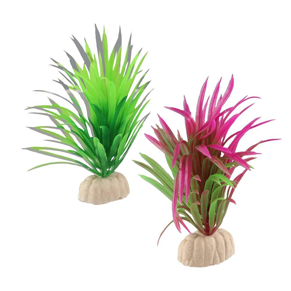 

Lifelike Artificial Decor Plants Plastic Water Weeds Ornament Imitation Water Plants Landscaping зелёный