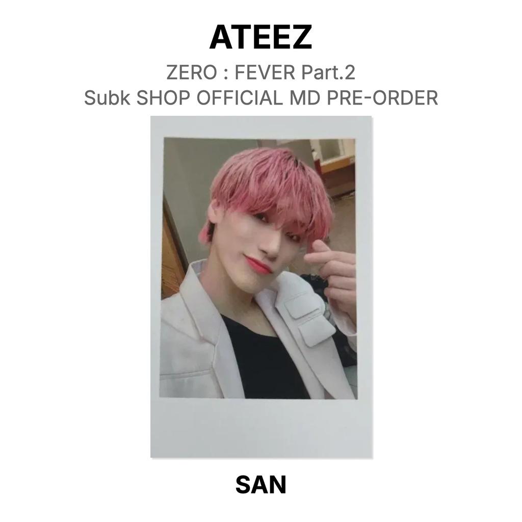 ATEEZ NULL : FEVER Teil 2 Subk SHOP OFFIZIELL MD VORBESTELLUNG Offizielle Fotokarte