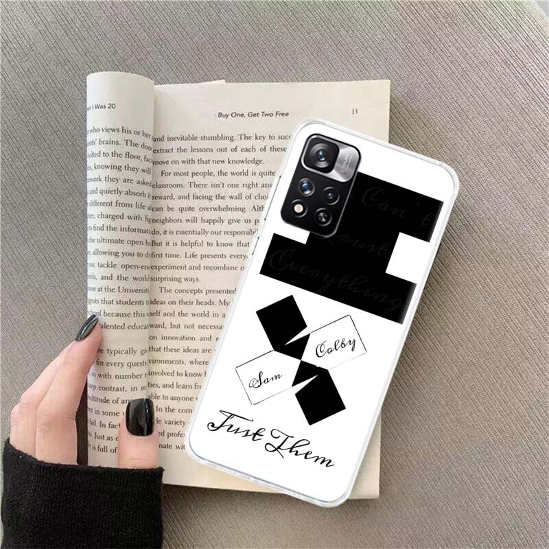 Sam and Colby XPLR Phone Case For Redmi Note 13 12 Pro Plus 14 15 Pro 5G 11 11T 11E 11S 10 Pro 10S 9 9S Cover Cell Clear TPU Cap