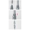 Double Tab Connector Sturdy Metal Aquarium Hose Valve for Aquarium Fish Tank