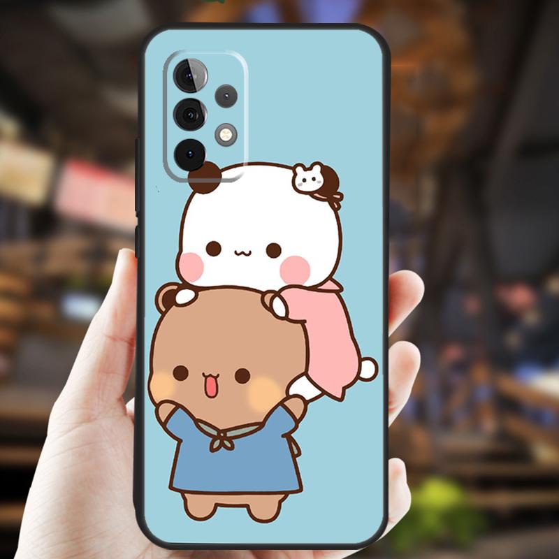 Cute BuBu DuDu Case For Samsung Galaxy A52 A32 A22 A12 A13 A33 A53 A73 A14 A34 A54 A50 A51 A71 A52S Cover