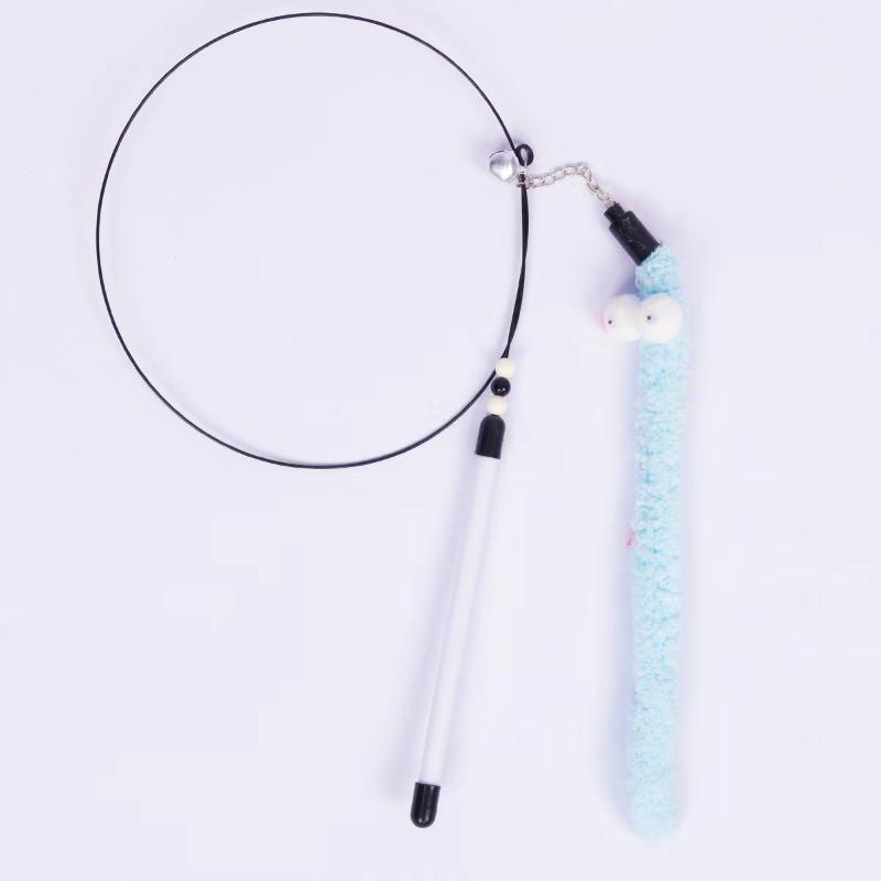 Cat Toys, Steel Wire Bells, Feather Elastic Steel Wire Rods, Cat Toys, Pet Supplies, Cat Toys