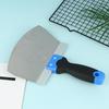 Stainless Steel Paint Scraper High Quality 4 Inch Putty Knife with Comfortable Grip Handle for Wallpaper Removal and Cleaning
