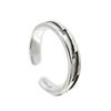 Orris Toe Ring, 925 Sterling Silver, Adjustable Size, Simple Design, for Men and Women