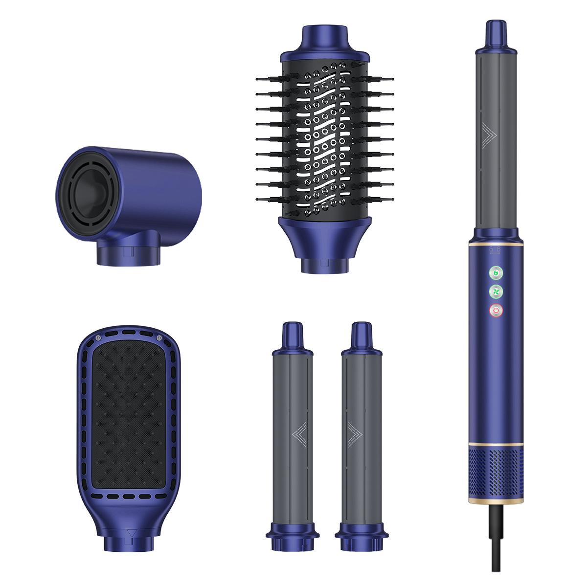 

Multi Functional Hot Air Comb Five in One Negative Ion High-power High-speed Hair Dryer EU