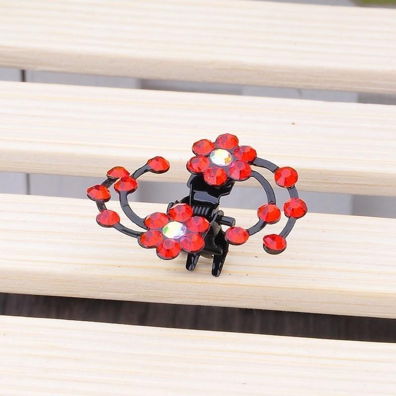 1 položka (6ks) Svatební svatební spona do vlasů květinová šperky vlasové doplňky vločka klip květinový mini