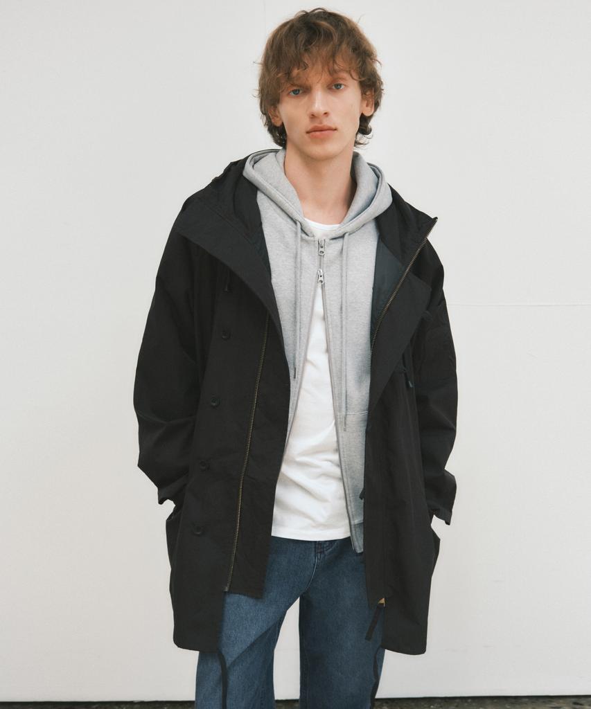 Wednesday Oasis N-3B Fishtail Flight Jacket_Black(Wc25-Ot03)