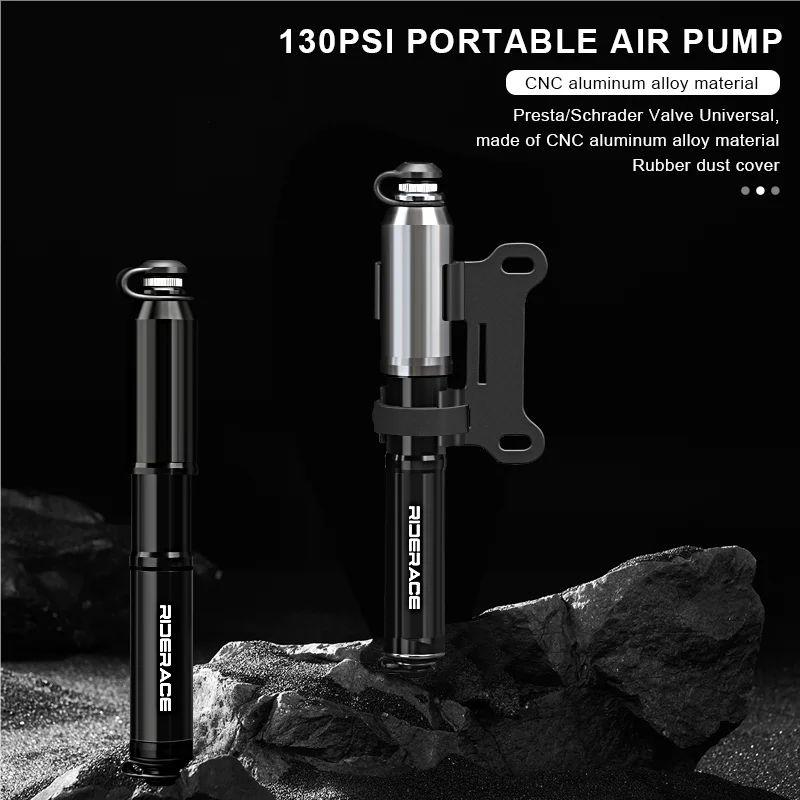 Bike Pump Portable Mini Cycling Hand Air Pump High Pressure Ball Mountain MTB Road Bicycle Tire Inflator Schrader Presta Valve