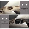 Kahn Quad Square Outlet Exhaust for 2020-2025 Land Rover Defender 90/110 Tailpipe Modification