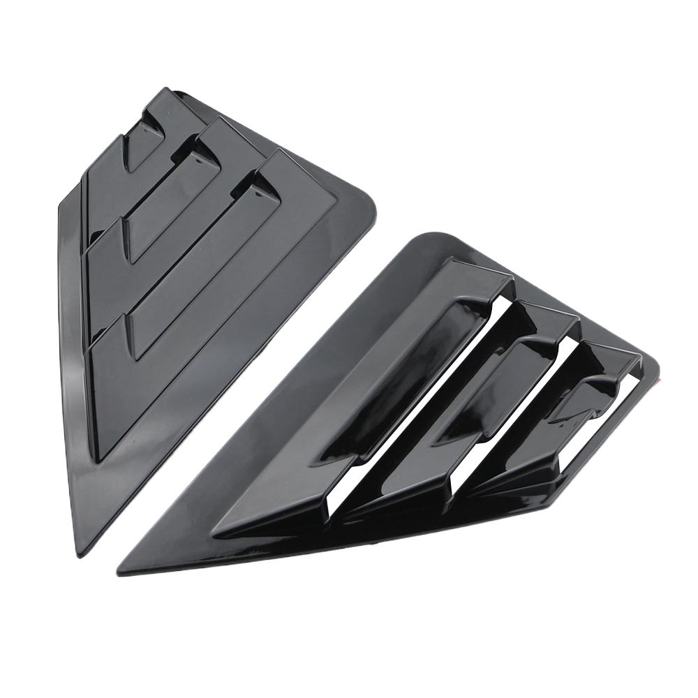 Car Rear Triangle Window Shutters Cover for Toyota C-HR CHR C HR 2016 - 2022 Window Louvers Trim Sticker Styling Accessories