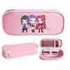 K-pop Demon Hunter Girl Group Pencil Case - Korean Style, Multi-functional Oxford Cloth Stationery Box for Junior & High School Students