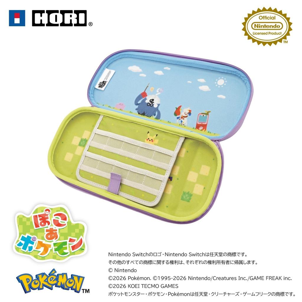 Nintendo Switch 2 Hybrid Pouch Case Pokemon Ditto Drifloon HORI Official Japan