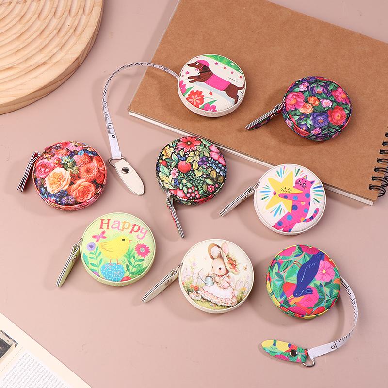 2M Mini Soft Ruler Double-Sided Ruler With Centimeters And Inches For Measuring Sewing Tape Clothing Clothin