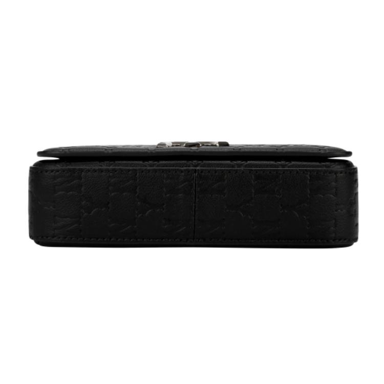 New MLB Cotton Shoulder Bag, Crossbody Bag Regular Unisex Black 32BGPB111-50L