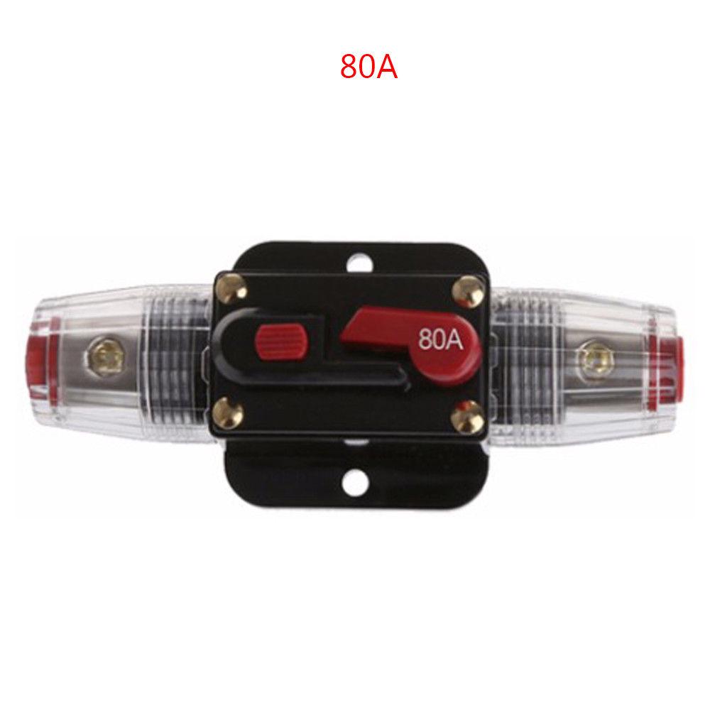 Xscorpion MCB-100TB 100A Marine Circuit Breaker - Waterproof Inline Fuse For Stereo Audio System