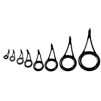 Steel Fishing Accessories Eye Guide Wire Loop Fishing Rod Guide Tip Fishing Pole Circle Ring