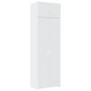 Vidaxl Cabinet, White, 70X42.5X225 Cm, Wood-Based Material