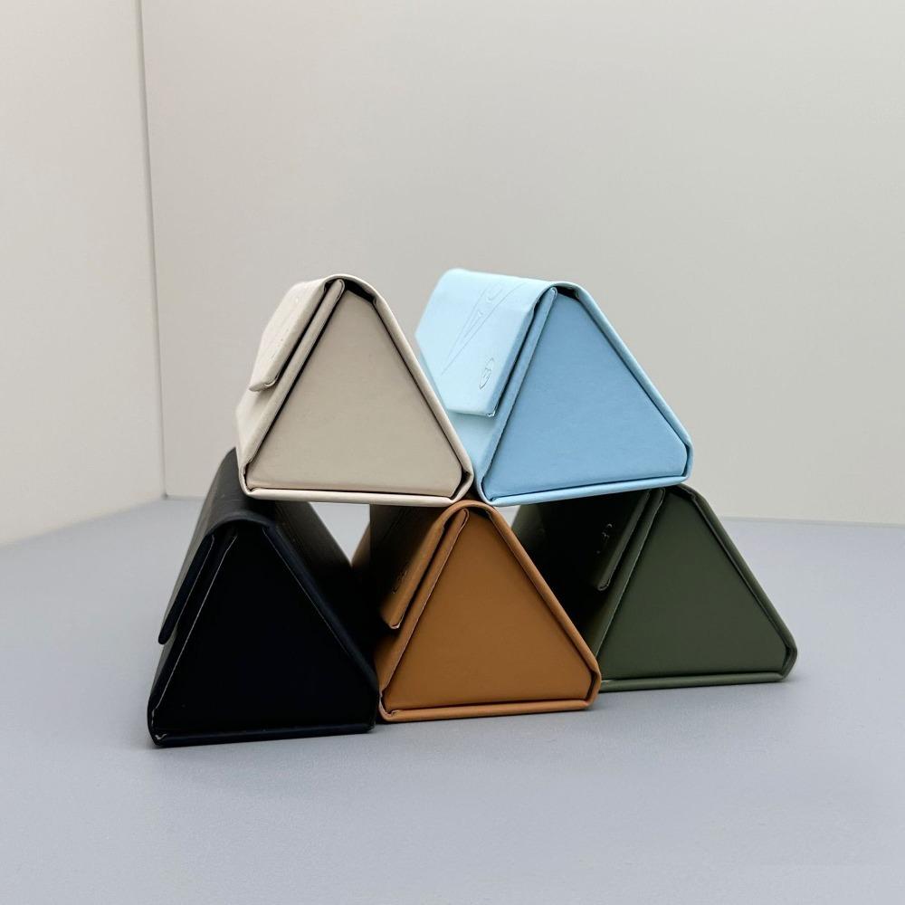 Leather Sunglasses Storage Box Minimalist Reading Glasses Protective Cover Foldable  Glasses Case