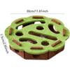 Cat Puzzle Toy Indoor Cats Scratch Interactive Puzzle Toy Kitten Playing Maze With Bell Balls For Home Indoor Living Room Kitten