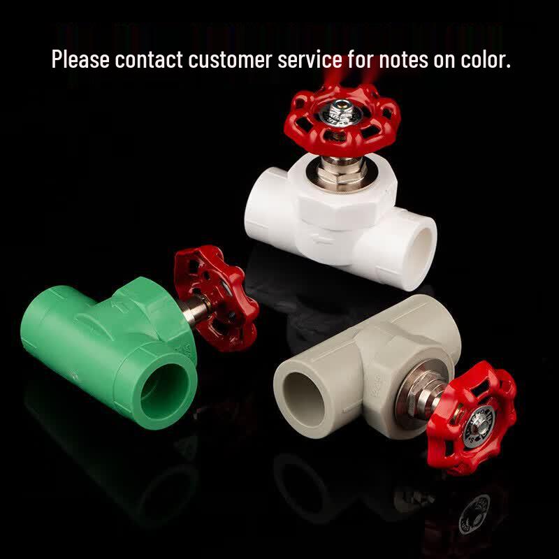 Hufan PPR Red Handle Stop Valve
