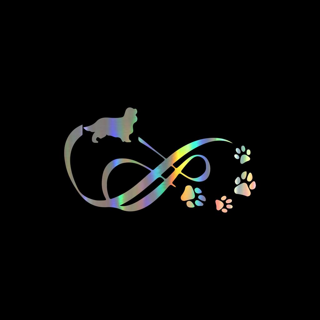 Cute Animal Dogs Cats Footprints Car Foot Prints Sticker Series Vinyl for Car Styling Body Window Stickers Decals Decoration