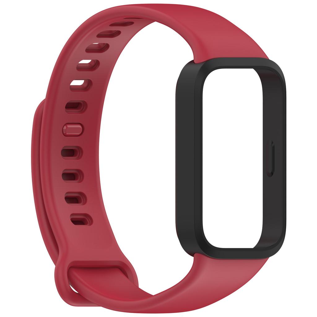 Silicone Strap+Case for Smart Band 9 Active Strap Smart Watches Accessories Bracelet for Redmi Band 3 Strap Watch Cover