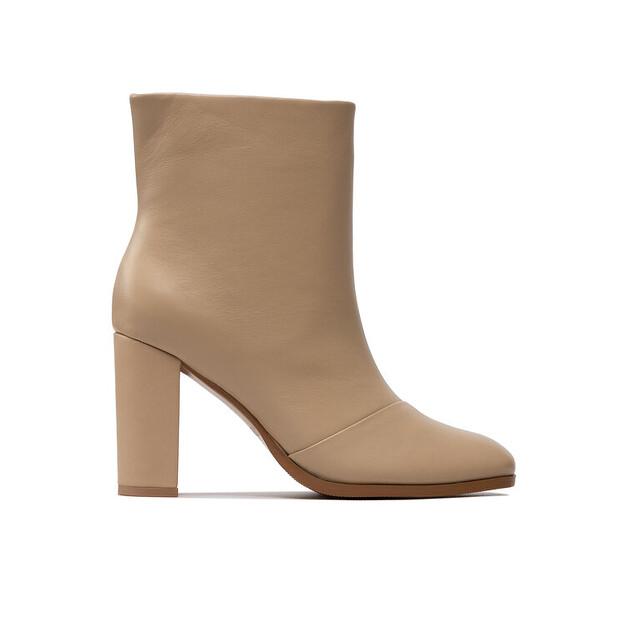 Simple Ankle Boots SL-44-02-000112 Beige