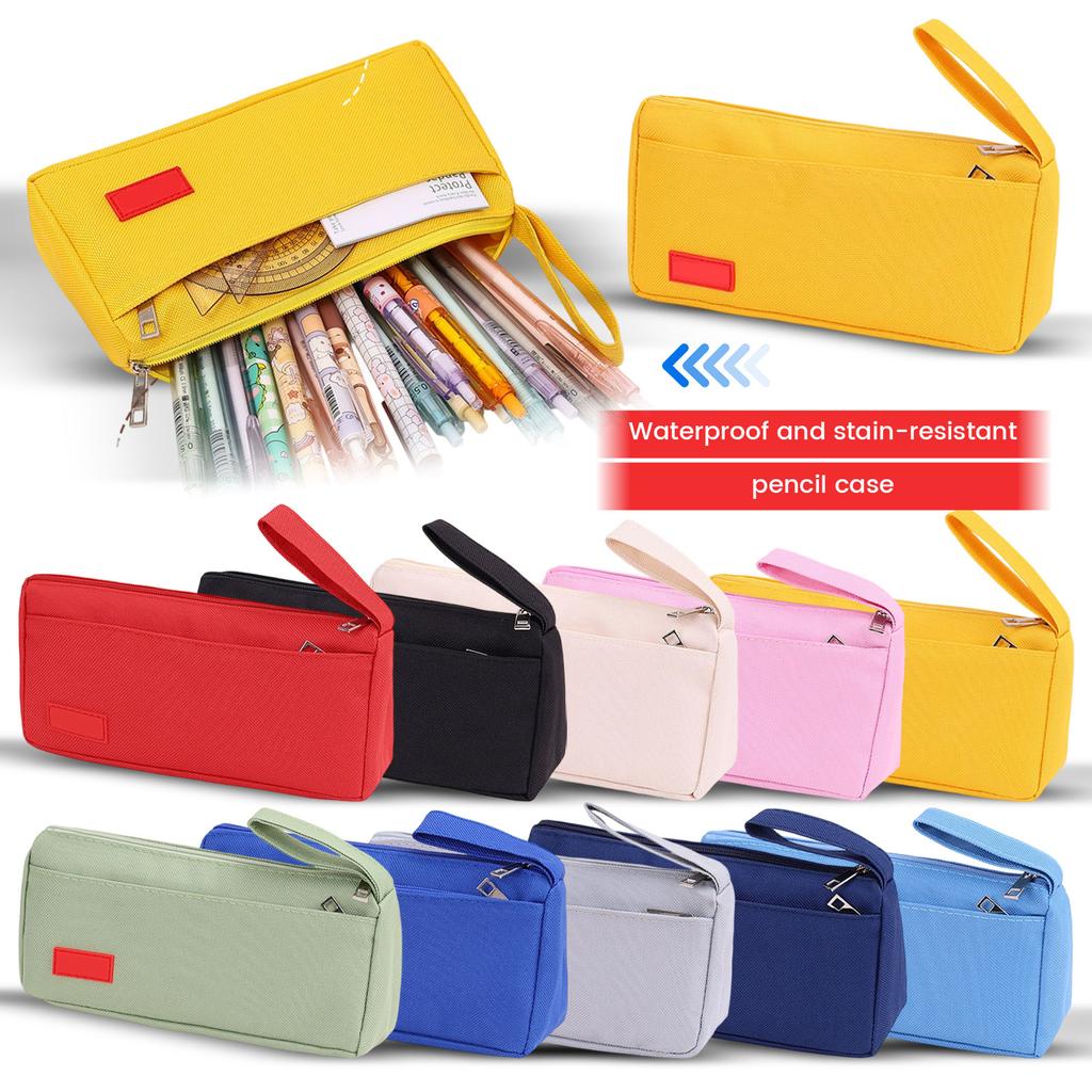 Pen Pencil Case Large Capacity Zipper Pouch for School