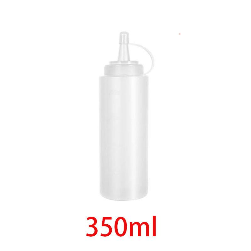 

1 шт. Белая пластиковая бутылка-дозатор с крышкой, бутылка для хлеба, десерта, выпечки, аксессуар для украшения торта, кухонный гаджет, инструмент