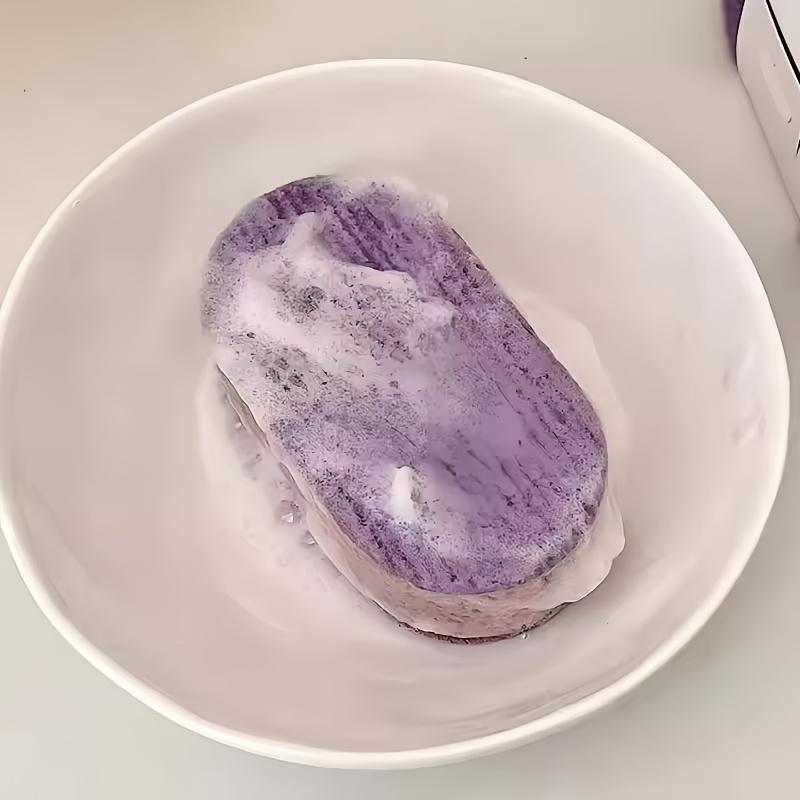 3 High-density Colored Dishwashing Sponges, Designed for Efficient Composite Cleaning In Kitchens, Bathrooms, and Homes