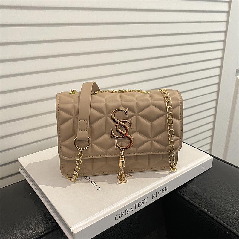 Chain Small Square Bag - Simple and Versatile Single-shoulder Crossbody Bag