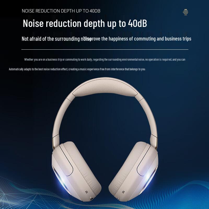 Cleer ALPHA Smart Noise-Cancelling Wireless Bluetooth Headphones
