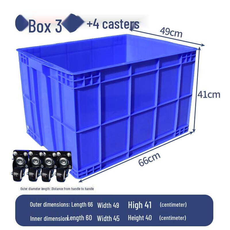 Yishuxiang Heavy-Duty Plastic Storage & Transport Box