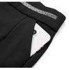 High-Waisted Black Slim-Fit Micro-Flared Pants for Women - Petite Suit Trousers for Autumn/Winter 2025