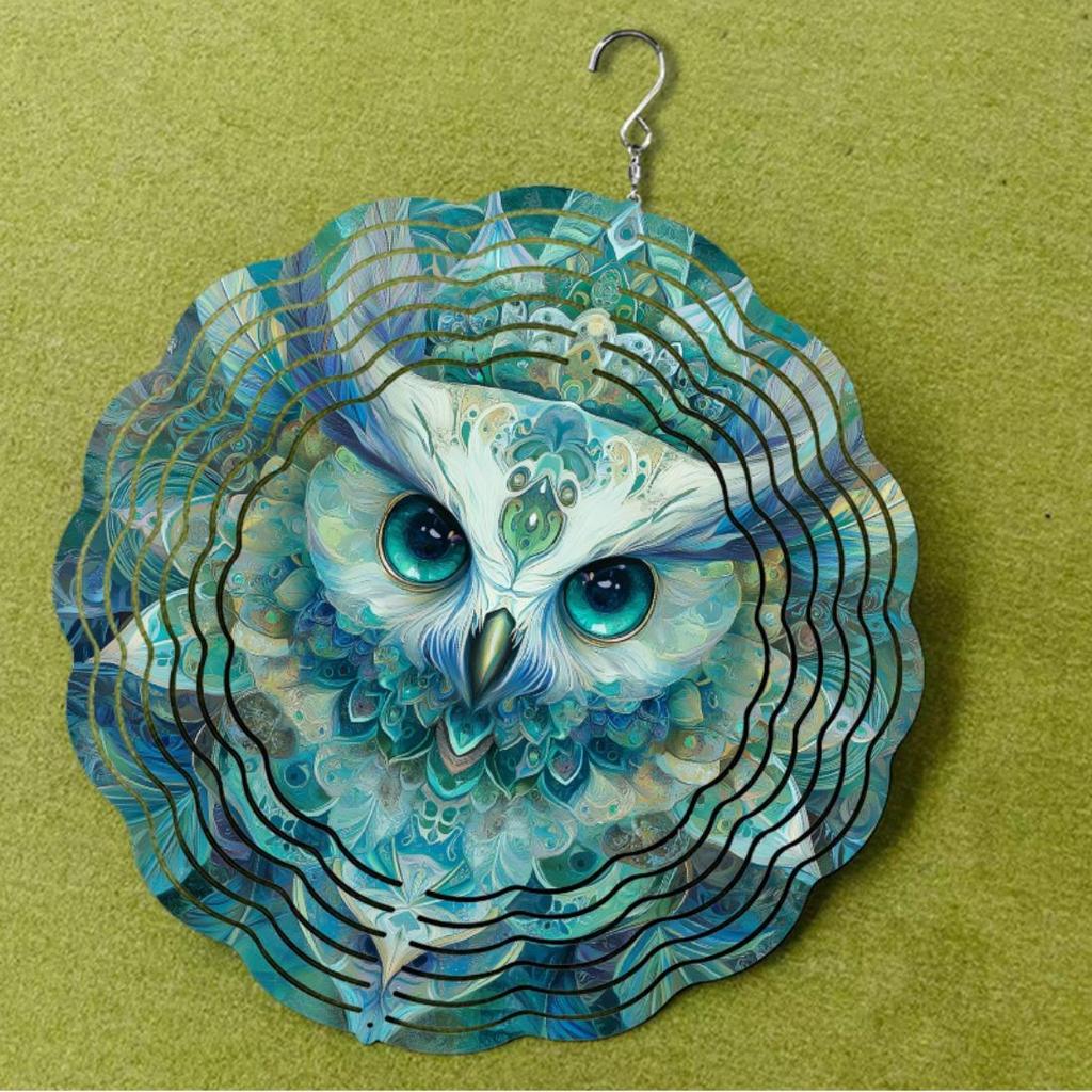 Clopoțel de vânt suspendat, Rotativ elegant, Material metalic, Cârlig rotativ 360°, cu Cadou clasic pentru prieteni și familie, pentru Primăvară, Vară