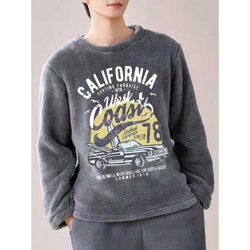 

Теплая Удобная, Мужская Фланелевая Рубашка, Свободного Кроя, Идеальна для Холодных Ночей XXL серый