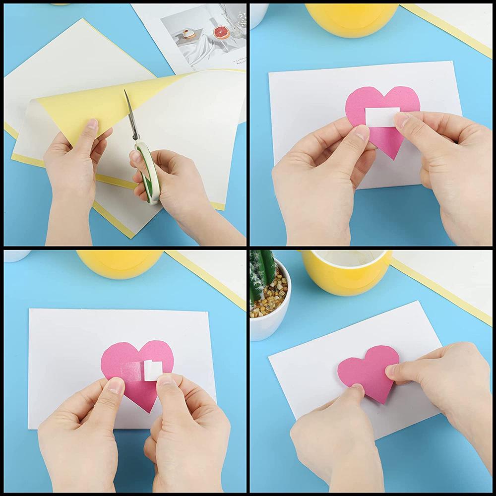 High Viscosity A4 Double-Sided PET Tape for Home Decoration & DIY Projects