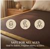 Natürliche Mückenschutz-Rattan-Kühlmatte mit Kissenbezug-Sets, Sommerbettwäsche mit Beifuß-Infusion für das Schlafzimmer