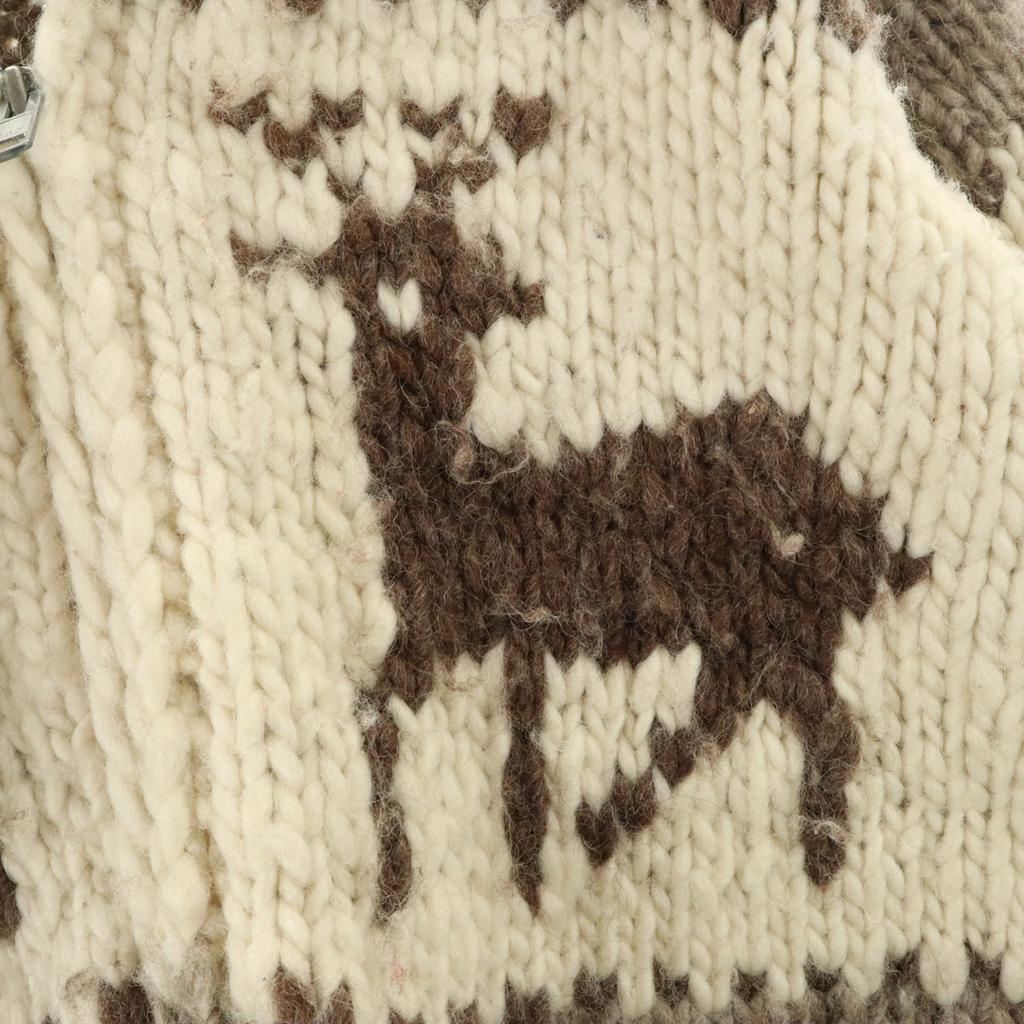 Cowichan jacket Gray reindeer Men's Used