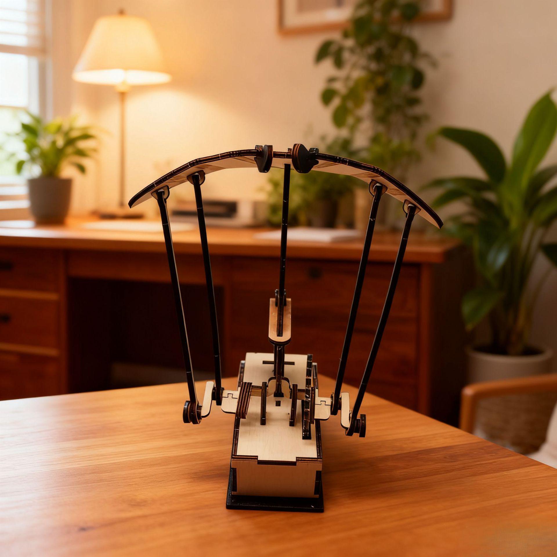 New Artisan Wooden Manta Ray Automaton