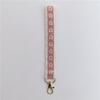 Colourful Lace Wrist Strap Anti-Lost Flower Keychain Sweet Bag Braided Rope  Girls