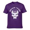 Brave Old Man Viking Trident Graphic Solid Washed Vintage Tee Distressed Loose