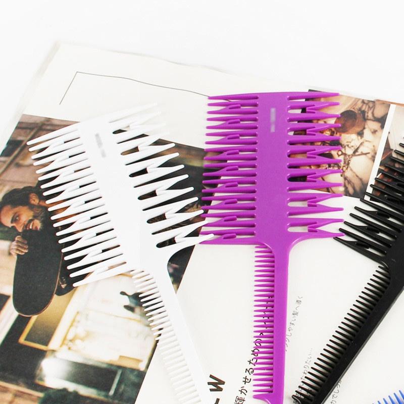 Grzebień do włosów Grzebień do farbowania i rozjaśniania włosów Grzebień w kształcie rybiej ości Grzebień z ogonem szczura Profesjonalny grzebień fryzjerski Narzędzie do stylizacji włosów w salonie