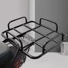 Rear Grille Loading Food Delivery Box Rack Black Freight Rack  For Motorcycle Electric Bicycle