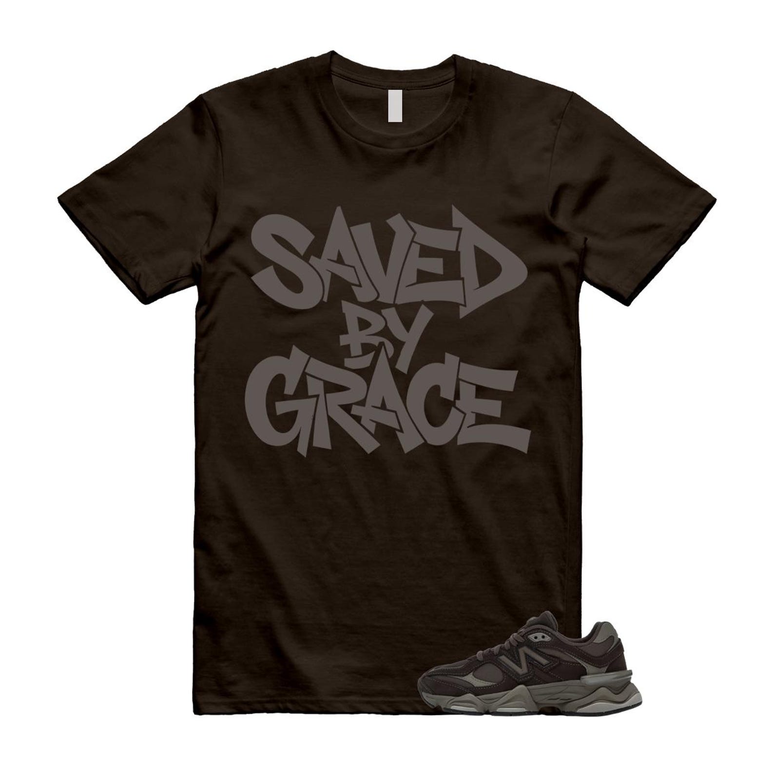 9060 Mono Cortado Brown T Shirt Match GRACE M