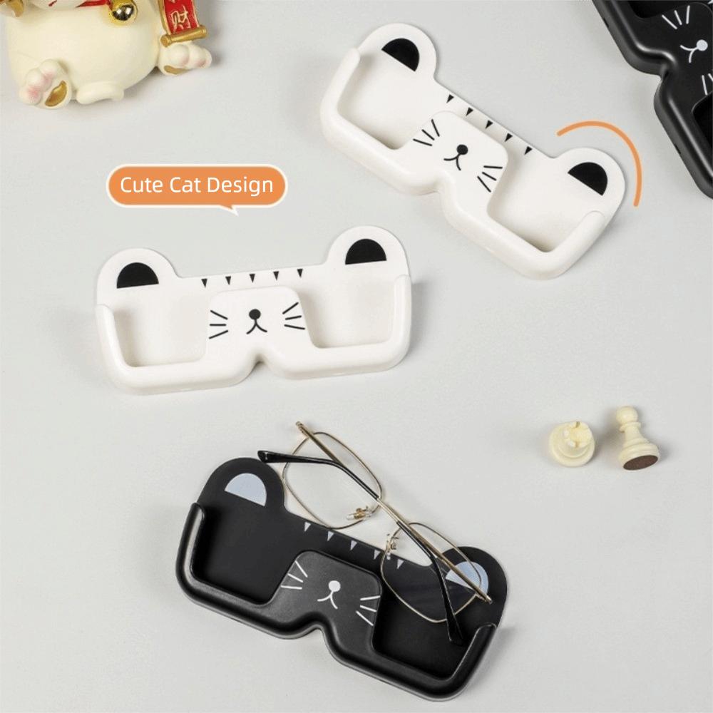 Seamless Wall Mounted Eyeglass Frame Easy To Install Glasses Holder Cat Glasses Frame  Office