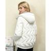 Women S Short Hooded Cotton Padded Winter Casual Coat