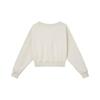 Nike Women's Solid Color Short V-Neck Sweatshirt