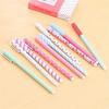 10 Peças/Conjunto Colorido 0,38mm Caneta Gel Flor Animal Estrela Estrelada Doce Flora Caneta Gel Colorida Canetas Fofas para Material Escolar