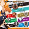 Japanese Edition Haikyuu!! Gashapon Toys University Emblem Badge Anime Lovely Figure Model Decoration Ornaments Toys